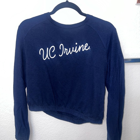 red shirt Tops - UC Irvine Navy Blue Long Sleeve Shirt